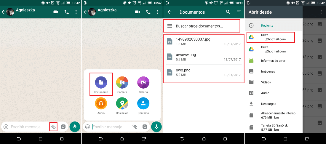 Como Enviar Y Recibir Cualquier Archivo Y Documento En Whatsapp Android E Ios 9316